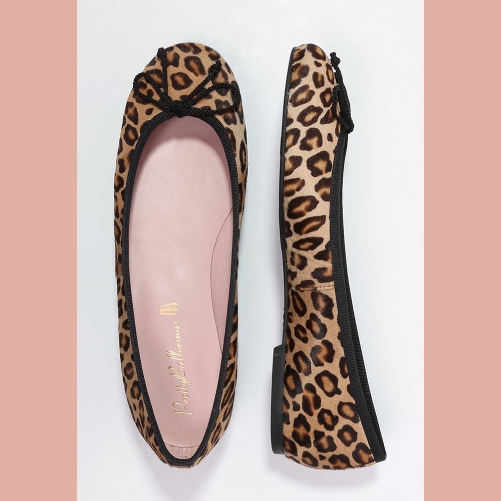 Pretty Ballerinas Cheetah Ballet Flats